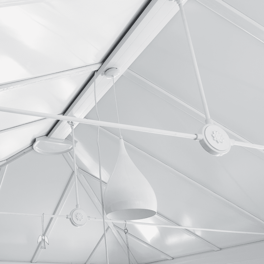 glass roof conservatory after insulation