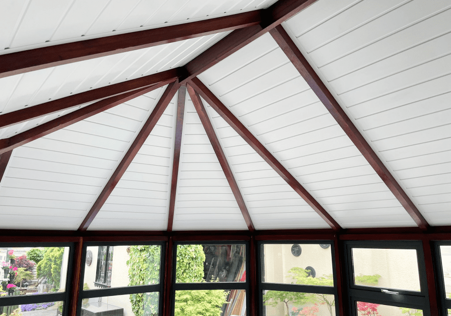 Insulated conservatory roof