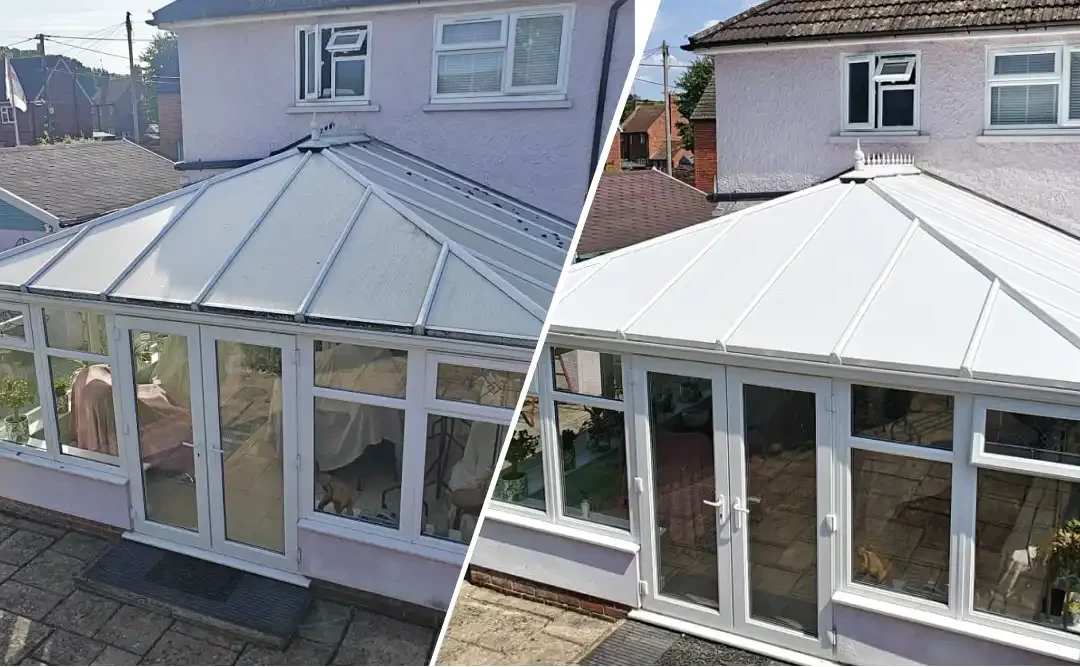 Edwardian Conservatory Transformation in Basingstoke: A Modern Upgrade with Insulated Roof Panels