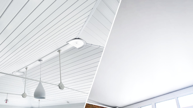 Conservatory Roof Insulated Ceiling in Ribbed and Premium Plain Finishes