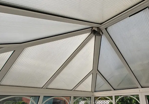 Bristol Conservatory Roof Insulation - before ThermoPanels insulation